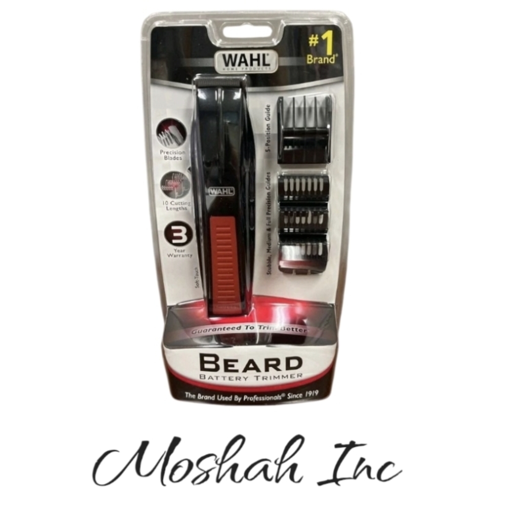 Wahl Beard Battery Trimmer with 5 Position Guide